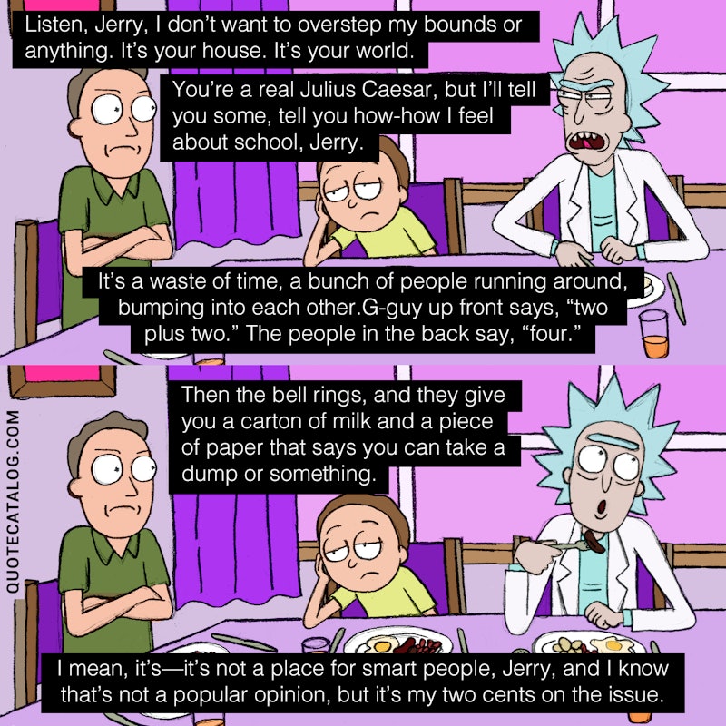 100 Best Rick And Morty Tv Show Quotes Quote Catalog