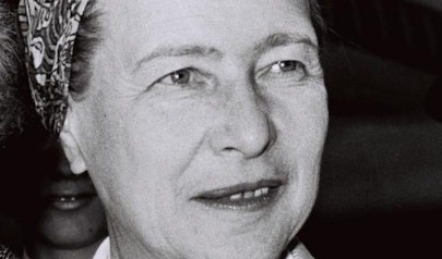 Simone de Beauvoir photo