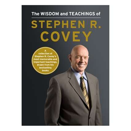 Stephen R Covey Quote - The key to life is not accumulation. It